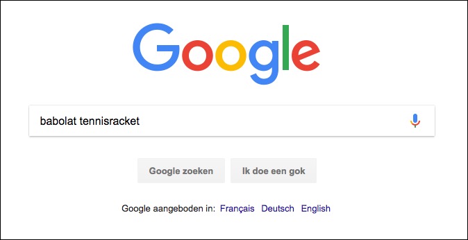 google zoekbar