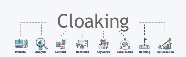 Betekenis SEO-term cloaking