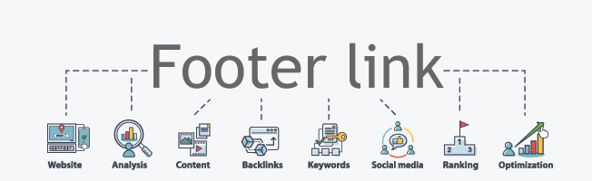 Betekenis SEO-term footer link