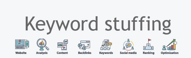 Betekenis SEO-term keyword stuffing