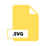 SVG foto formaat icoon