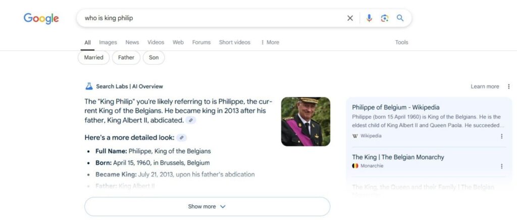 Google AIO in België