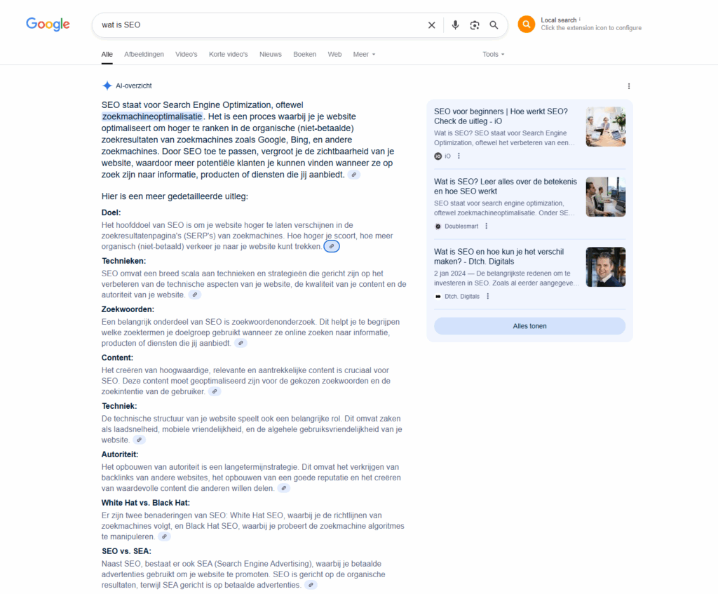 Google AI Overview