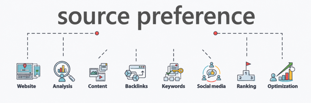Source preference