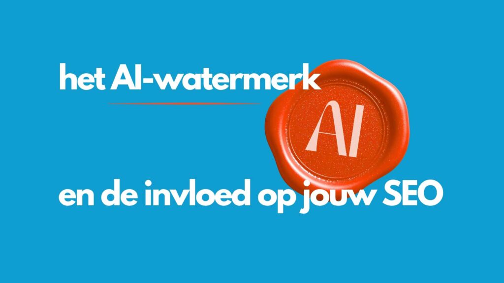 Header voor een artikel over het AI-watermerk.